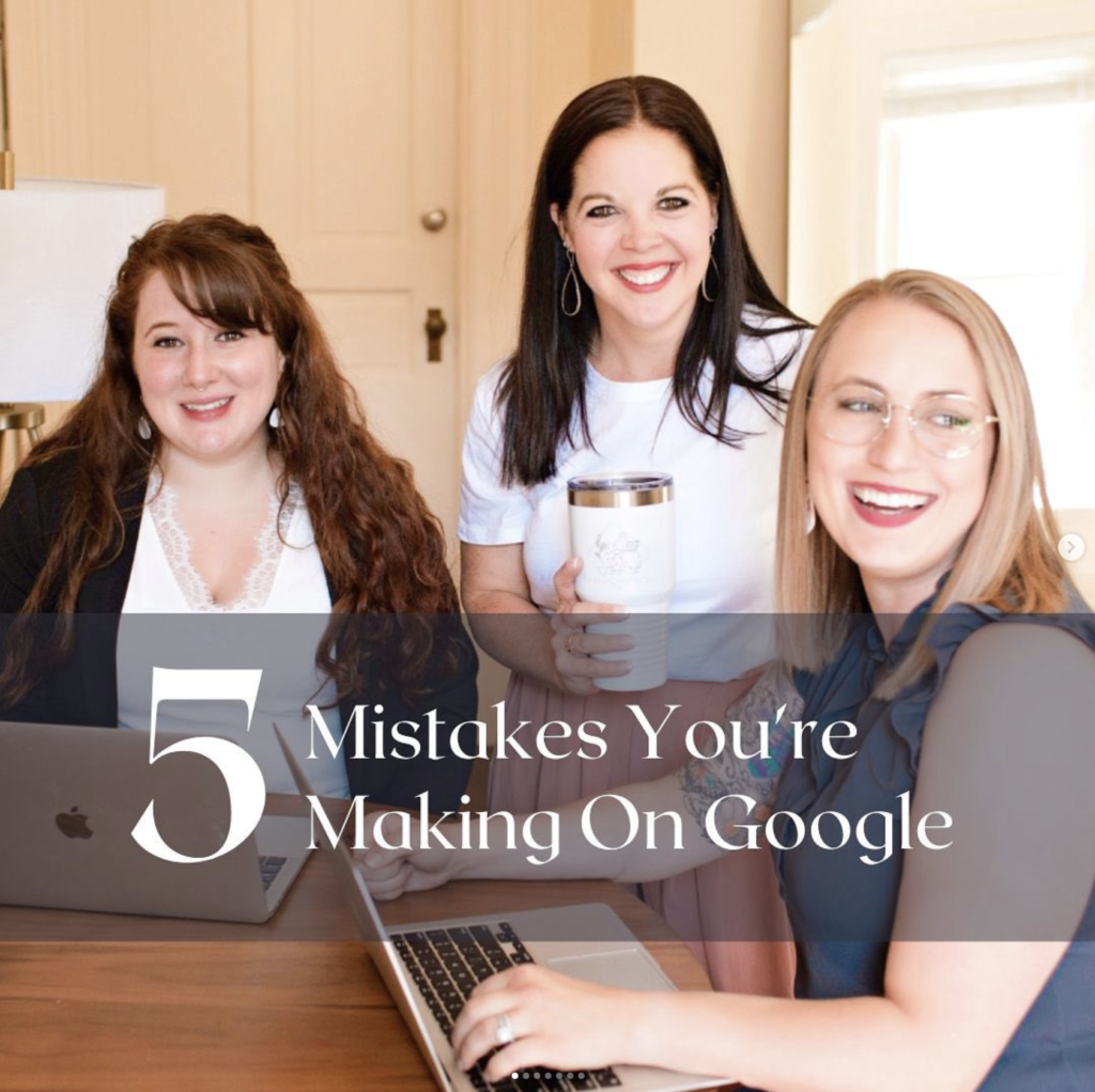 5 Mistakes Therapists are Making on Google